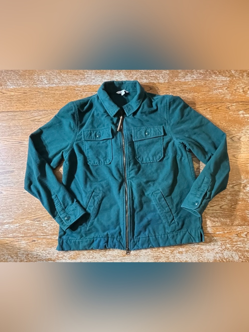 L.L. Bean Signature Flannel Jacket Size Large Ladies